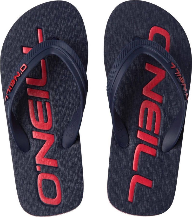O'Neill profile logo slippers rood blauw kinderen