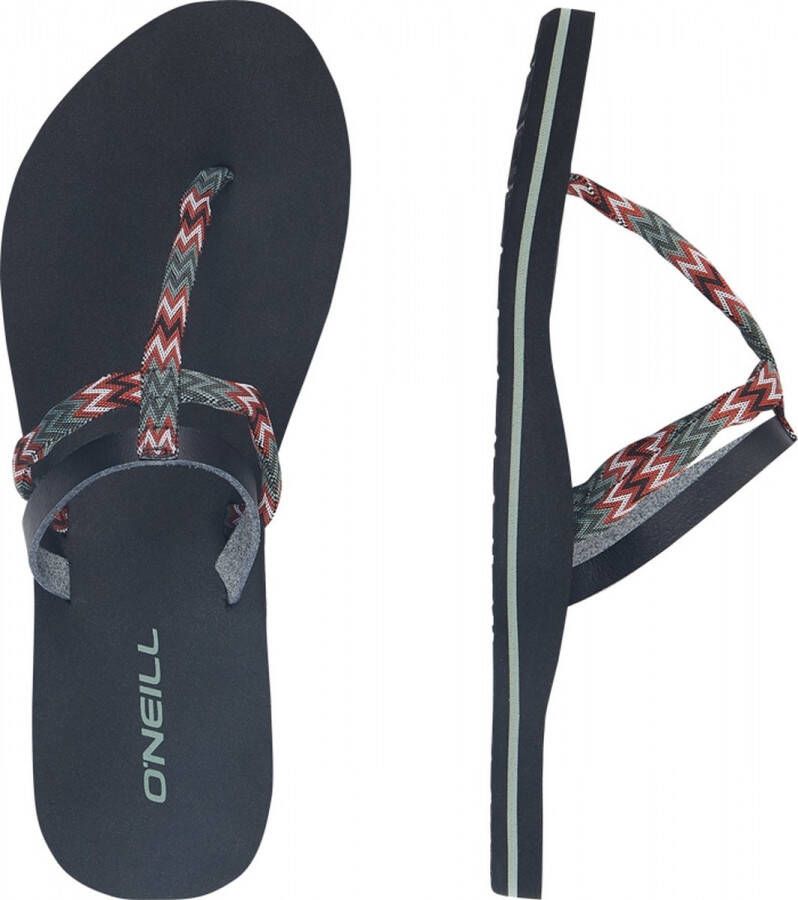 O'Neill Venice Ditsy Sandals teenslippers zwart multi