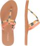 O'Neill Teenslippers in oranje voor Dames Venice Ditsy Sandals - Thumbnail 1
