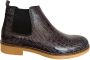 Online Express Schoenen Nieuwe Collectie Chelsea boots Exclusief Klassieke Sport heren laarzen Casual Comfort Mannenschoenen 507 LEATHER Zwart met grijs - Thumbnail 1