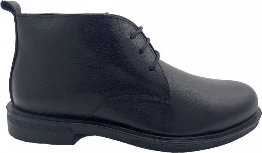 Online Express Schoenen Veterschoenen Klassieke comfortabel schoen voor modebewuste mannen Innovatieve premium Citytray 1036 Echt leer Zwart