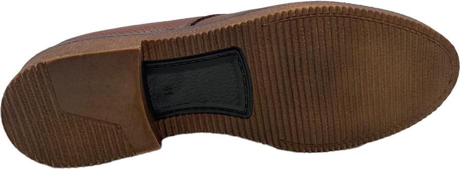 Online Express Veterschoenen Klassieke comfortabel schoen voor mode bewuste mannen Innovatieve premium Citytray 1035 Echt leer Cognac - Foto 5