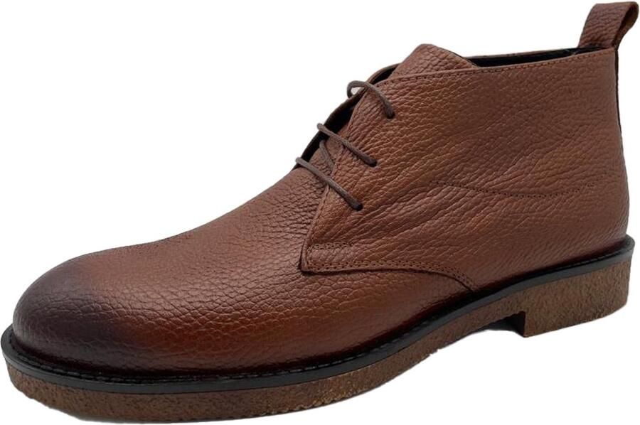 Online Express Veterschoenen Klassieke comfortabel schoen voor mode bewuste mannen Innovatieve premium Citytray 1035 Echt leer Cognac - Foto 2
