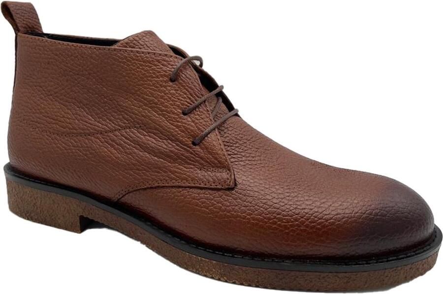 Online Express Veterschoenen Klassieke comfortabel schoen voor mode bewuste mannen Innovatieve premium Citytray 1035 Echt leer Cognac - Foto 3