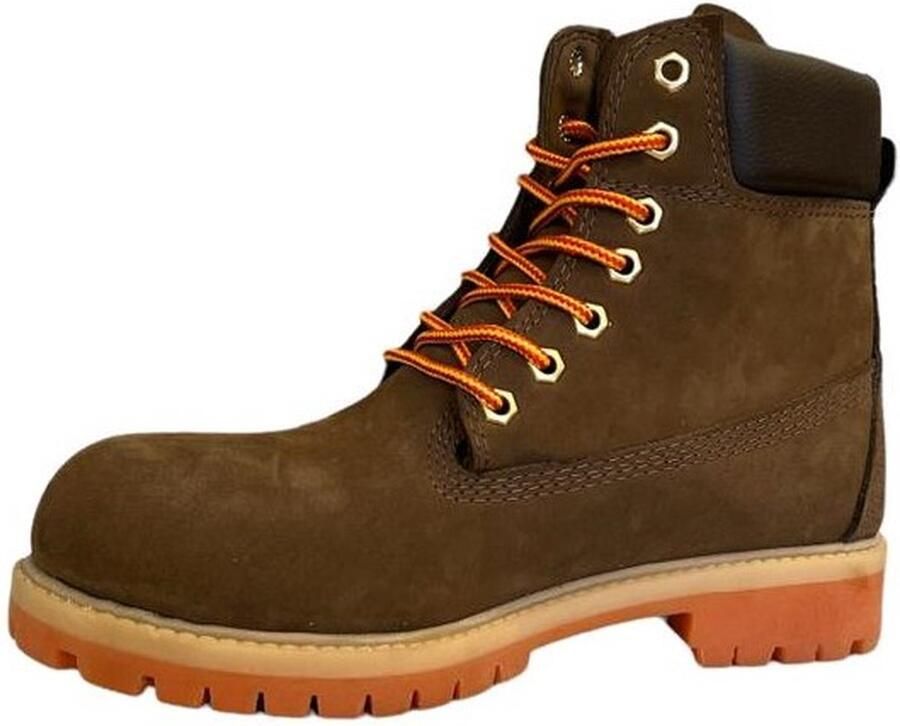 Online Express Heren Laarzen- Mannen Boots- 6-inch Veterboots- Winterboots- Mannen Schoenen- Winterlaarzen heren- Stevige Winterschoenen- Nubuck Leather- Bruin - Foto 3