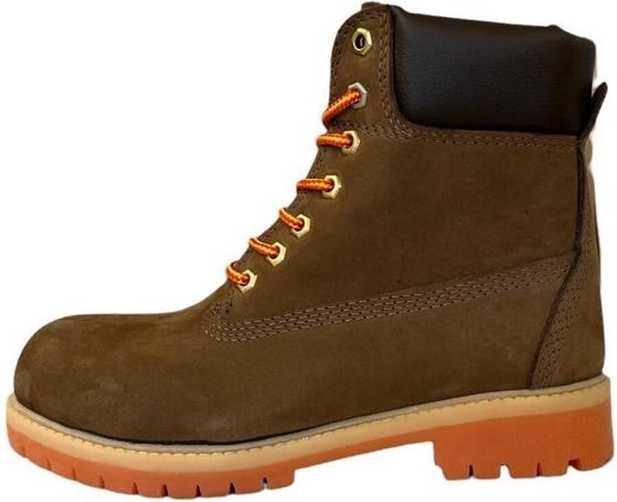 Online Express Heren Laarzen- Mannen Boots- 6-inch Veterboots- Winterboots- Mannen Schoenen- Winterlaarzen heren- Stevige Winterschoenen- Nubuck Leather- Bruin - Foto 2