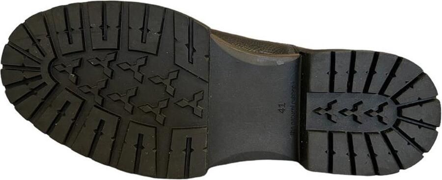 Online Express Heren schoenen- Leren Chelsea Boots- Comfortabele Leren Enkelboots met Elastiek- Stijlvolle Herenschoenen- Mannen laarzen 1006- Zwart - Foto 5