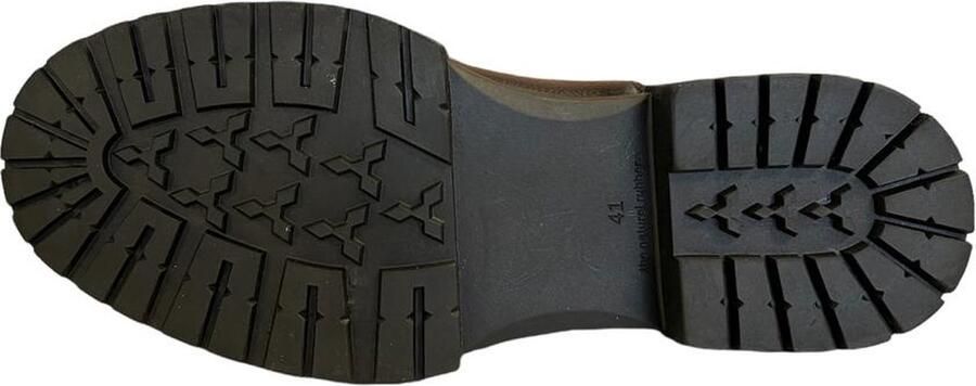 Online Express Heren schoenen- Leren Chelsea Boots- Comfortabele Leren Enkelboots met Elastiek- Stijlvolle Herenschoenen- Mannen laarzen 1006- Bruin - Foto 6