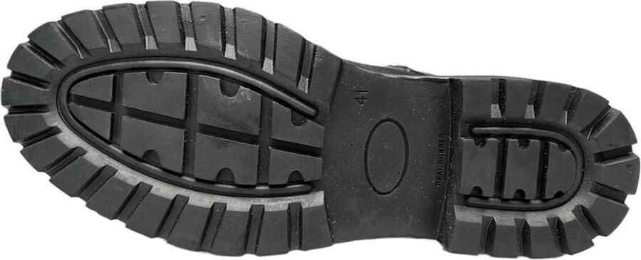 Online Express Heren Schoenen- Warme Schoenen- Winterboots met binnenvoering- Mannen laarzen- Veterboots 1044- Leather- Zwart - Foto 5