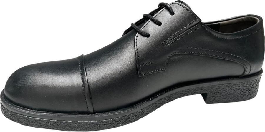 Online Express Schoenen Veterschoenen heren Elegant en klassiek Mannenschoenen Nette schoenen 012 Echte leer Zwart - Foto 3