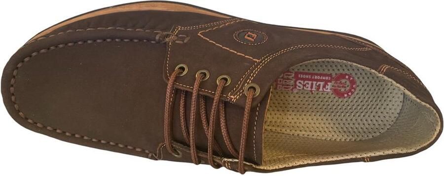 Online Express Schoenen Veterschoenen Mocassins heren Mannenschoenen Heren comfort schoenen Hand made 219 Echt leer Bruin - Foto 6