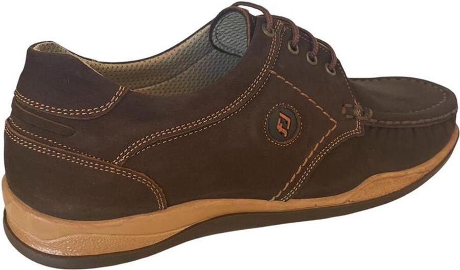 Online Express Schoenen Veterschoenen Mocassins heren Mannenschoenen Heren comfort schoenen Hand made 219 Echt leer Bruin - Foto 2