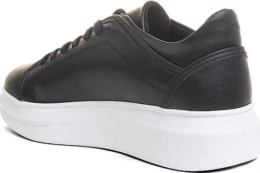 Online Express Heren Sneakers- Heren schoenen- Jongens Oversized Sneakers- Mcqueen model 366 Nova- Leather look- Zwart - Foto 3