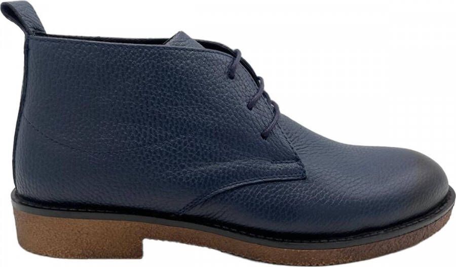 Online Express Veterschoenen Klassieke comfortabel schoen voor mode bewuste mannen Innovatieve premium Citytray 1035 Echt leer Blauw