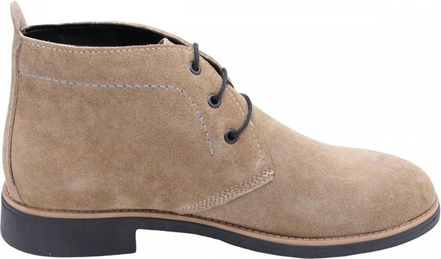 Online Express Schoenen Veterschoenen Herenschoenen Desert boot Stijlvolle Licht gevoerde mannen laarzen 1025 Suède leer Zwart