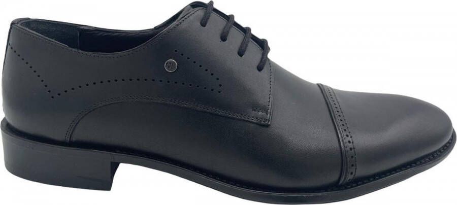 Online Express Veterschoenen Luxe schonen voor heren Prachtige klassieke schoenen met rijke uitstraling 1198 NL logo Echte leer Zwart