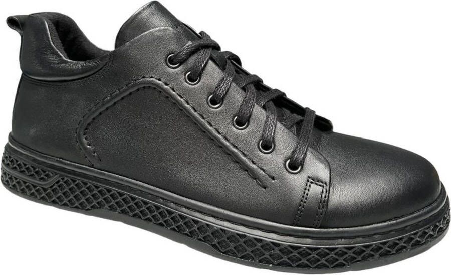 Online Express Schoenen Veterschoenen Jongens LITE HYBRID Sportieve Casual Schoenen 019 Echt leer Zwart
