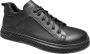 Online Express Schoenen Veterschoenen Jongens LITE HYBRID Sportieve Casual Schoenen 019 Echt leer Zwart - Thumbnail 1