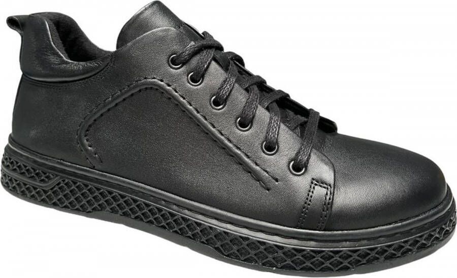 Online Express Schoenen Veterschoenen Jongens LITE HYBRID Sportieve Casual Schoenen 019 Echt leer Zwart