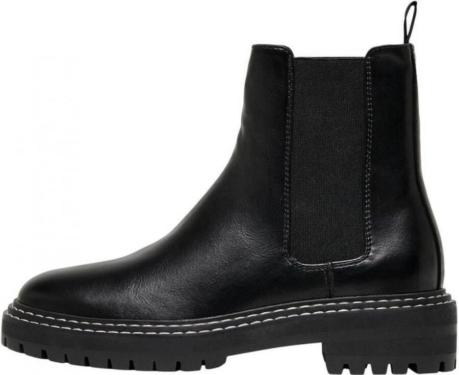 Only Chelsea Boot in het zwart voor vrouwen Black Dames