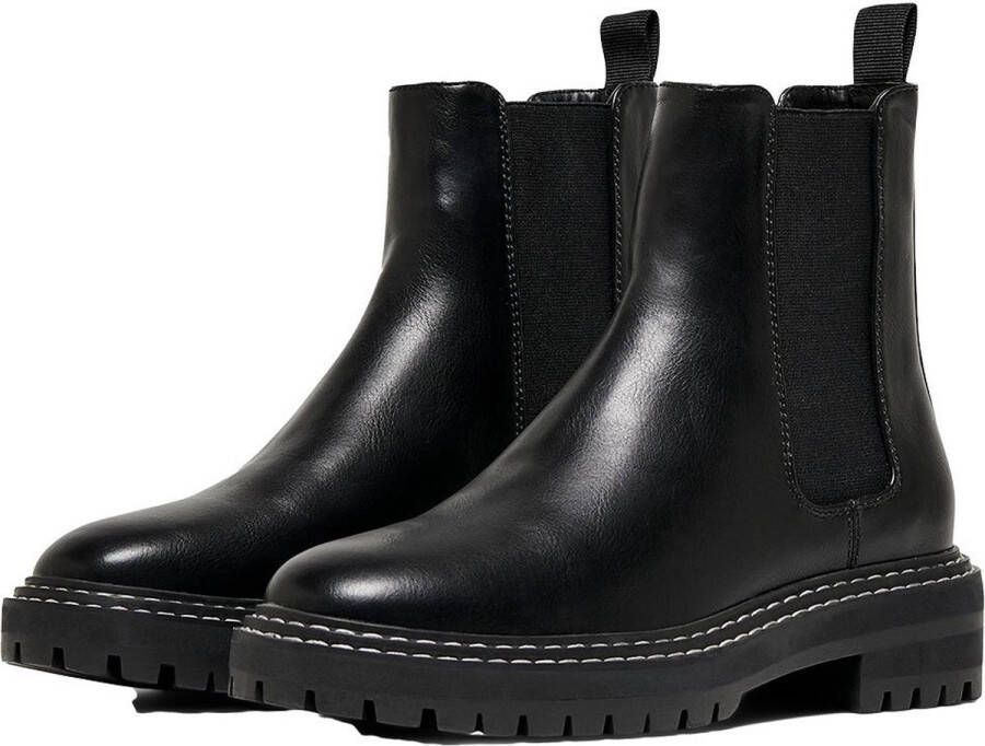 Only Chelsea Boot in het zwart voor vrouwen Black Dames