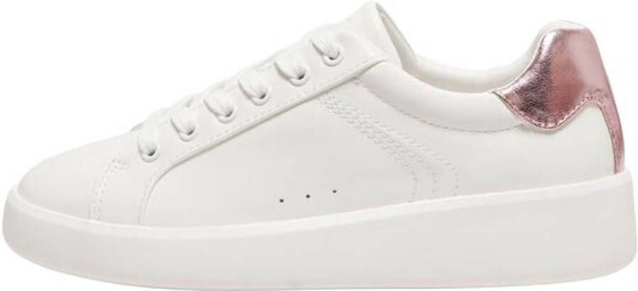 ONLY Dames Sneaker soul-4 pu sneaker white Rosegold WIT