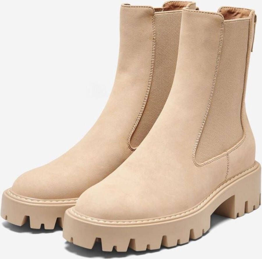 ONLY Shoes Chelsea-boots ONLBETTY-1 blokhak laarsjes instapschoen met opvallende profielzool - Foto 3