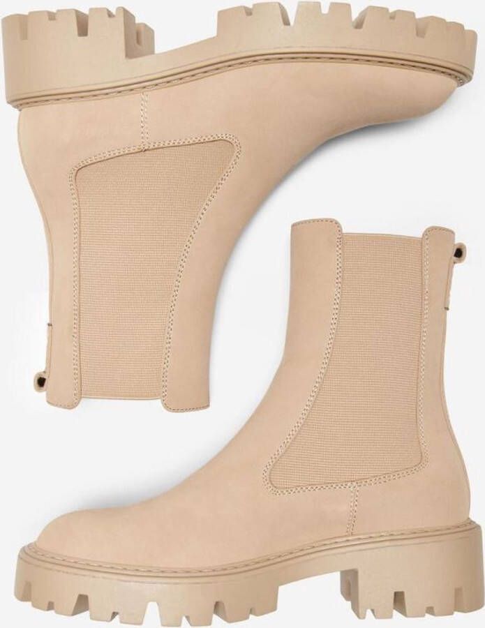 ONLY Shoes Chelsea-boots ONLBETTY-1 blokhak laarsjes instapschoen met opvallende profielzool - Foto 5