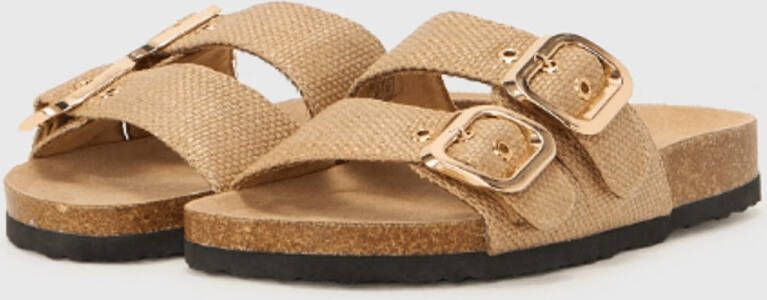 ONLY Onlmaxi 16 Raffia Buckle Beige