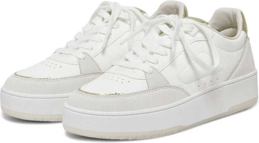 ONLY Shoes Plateausneakers ONLSAPHIRE-1 met gepolsterde schaprand vrijetijdsschoen lage schoen veterschoen - Foto 2