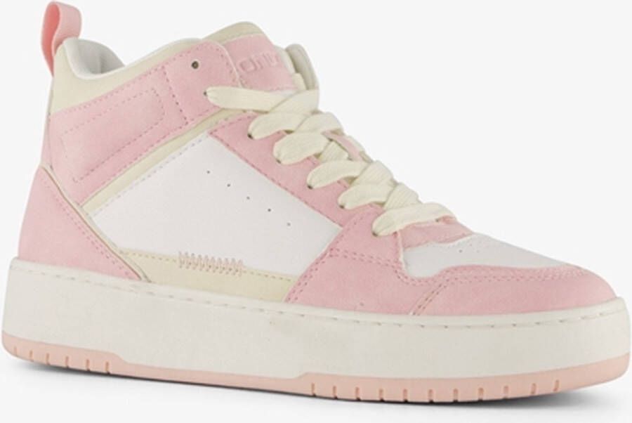 only shoes hoge dames sneakers roze