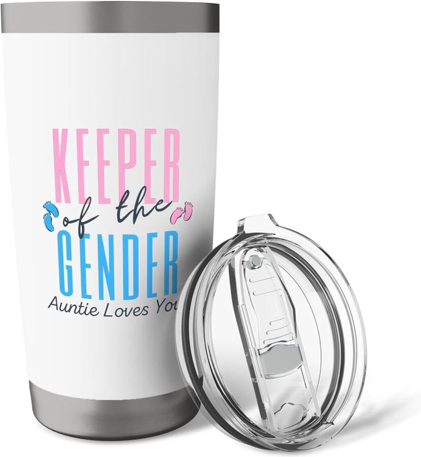 Onthullingstasse voor gender reveal party