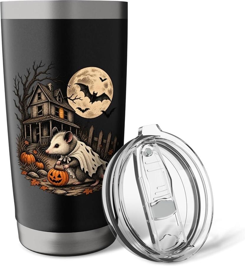 Opossum Halloween Thermobeker