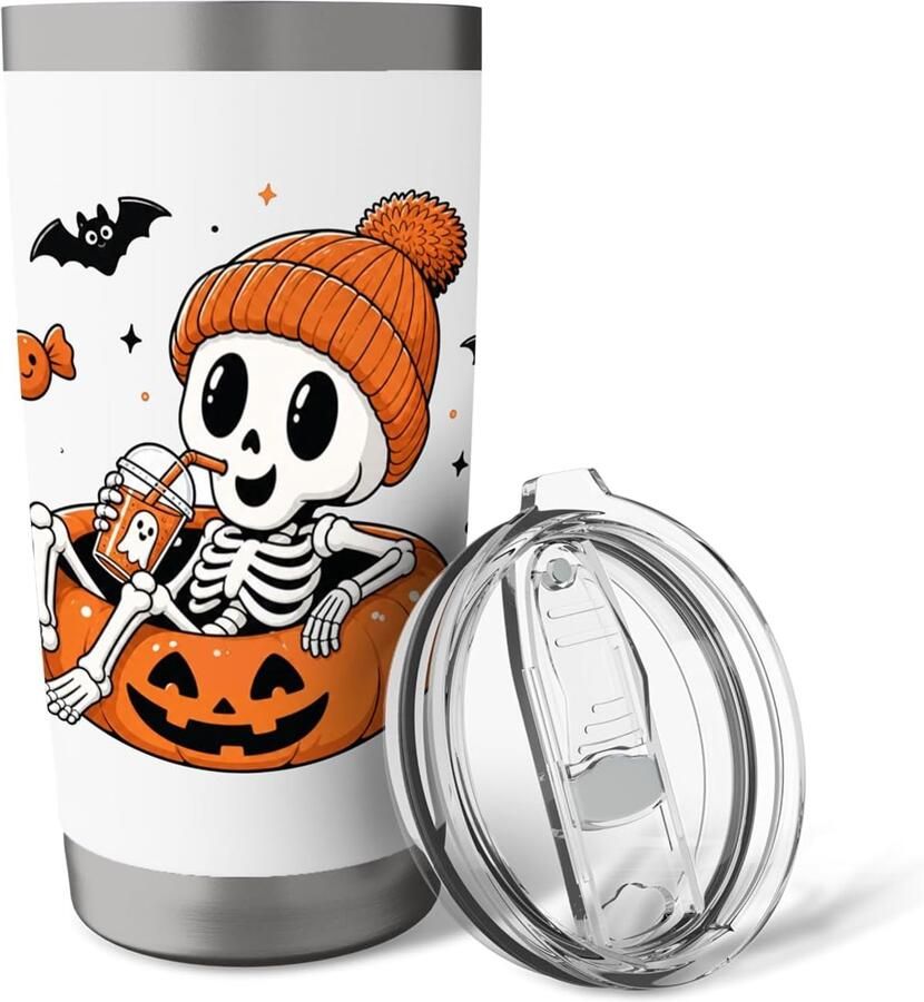 Oranje met deksel