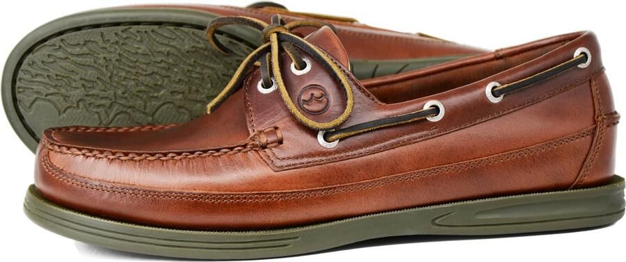 ORCA BAY Fowey Elk wide fit heren bootschoen