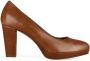 Orizonte BV Noë Shoes Nadra Pump Mid Brown - Thumbnail 1