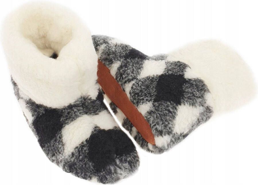 Orsone of Sweden Wollen TV-pantoffellaarzen Natura Lamswollen Pantoffels - Foto 2