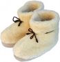 Orsone of Sweden Woolwarmers Wollen Sloffen pantoffels Naturel Wol - Thumbnail 1