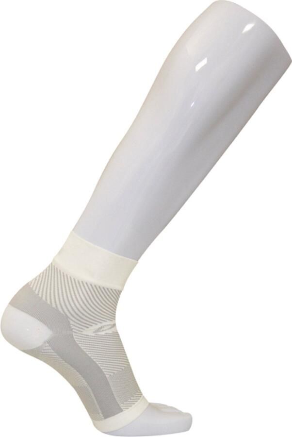 OS1st DS6 compressie therapiesok maat XL (48-51) wit plantaire fasciitis hielpijn boogpijn achillespeesontsteking rusttherapie verbetert de bloedcirculatie vermindert ontstekingen