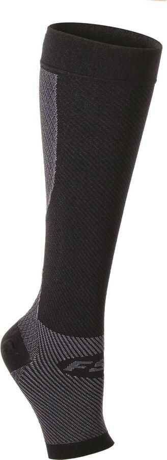 OS1st FS6+ Perfor ce compressiekousen maat S (33-36) zwart verlicht fasciitis plantaris hielspoor shin splints been krampen achilles tendinitis vermindert pijn en zwelling verbetert de bloedsomloop