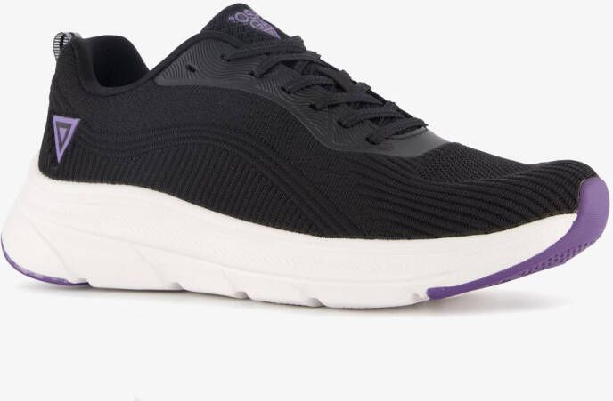 Osaga dames fitnessschoenen zwart paars Uitneembare zool
