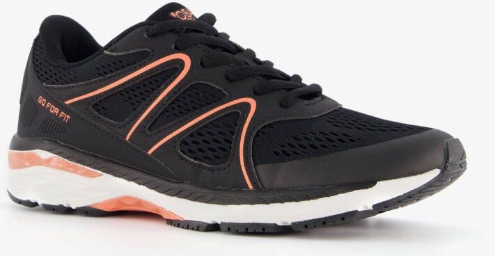 Osaga dames hardloopschoenen zwart oranje