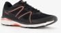 Osaga dames hardloopschoenen zwart oranje Uitneembare zool - Thumbnail 1