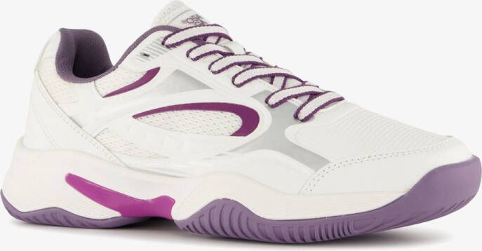 Osaga dames padelschoenen wit paars Uitneembare zool