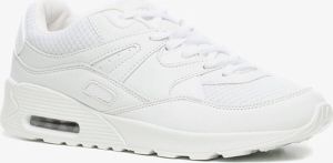 Osaga sneakers wit met airzool Uitneembare zool