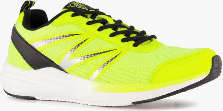 Osaga heren hardloopschoenen geel zwart Uitneembare zool