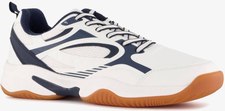 Osaga heren padelschoenen wit blauw Uitneembare zool