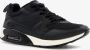 Osaga heren sneakers zwart wit met airzolen - Thumbnail 3