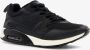 Osaga heren sneakers zwart wit met airzolen Uitneembare zool - Thumbnail 2