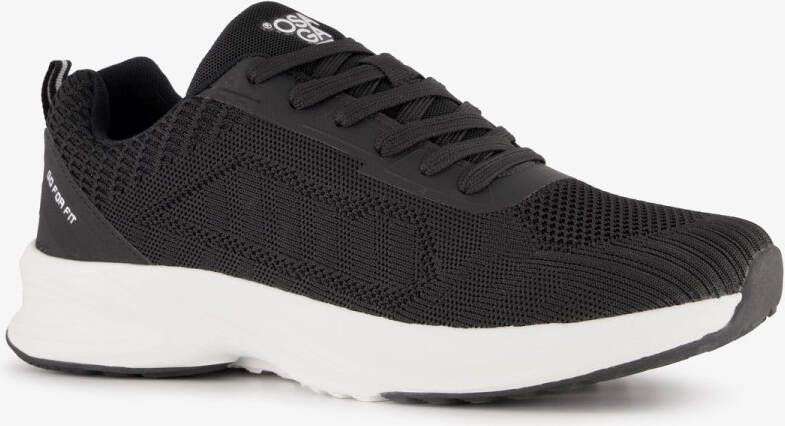 Osaga heren sportschoenen zwart Uitneembare zool